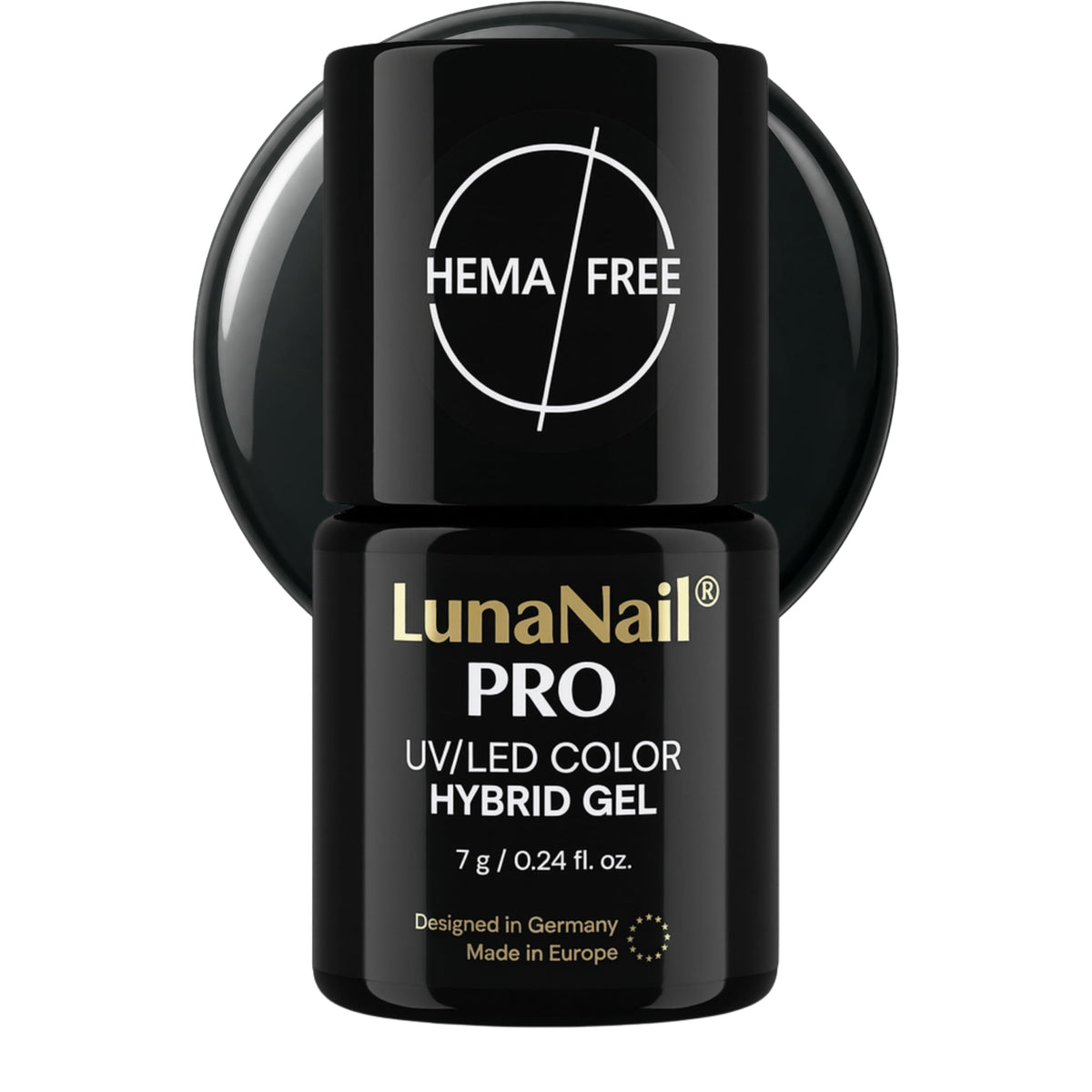 Gel Couleur: HEMA-Free & TPO-Free Gel Polish Helsinki Obsidian Noir