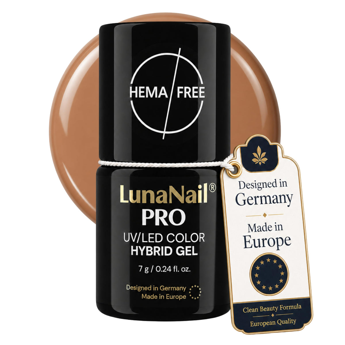 Gel Couleur: HEMA-Free & TPO-Free Gel Polish Milano Latte Brown