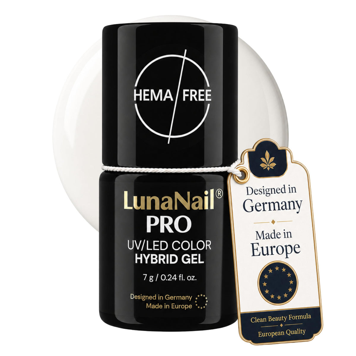 Gel Couleur: HEMA-Free & TPO-Free Gel Polish Fuji White