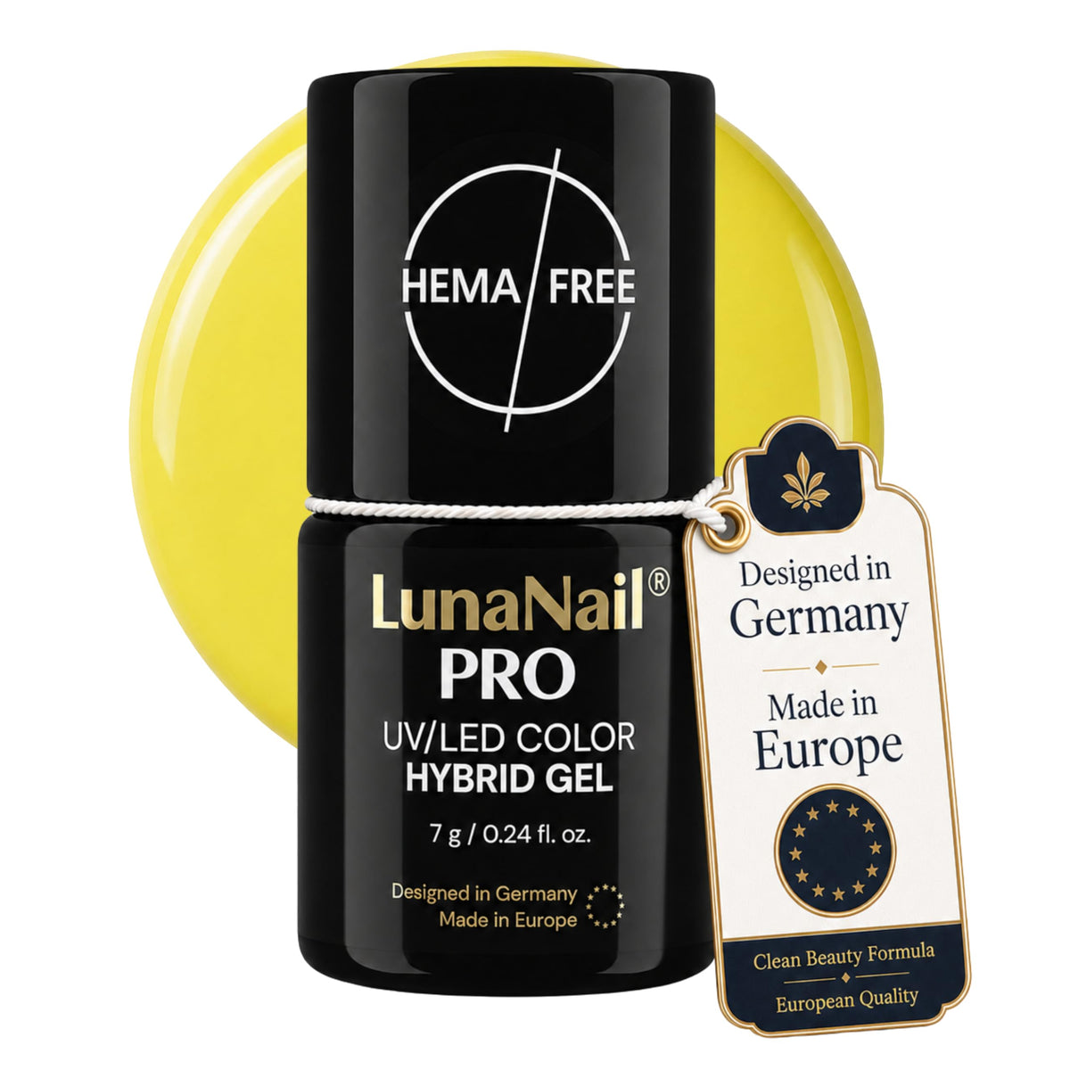Gel Couleur: HEMA-Free & TPO-Free Gel Polish Tuscany Sunflower Yellow