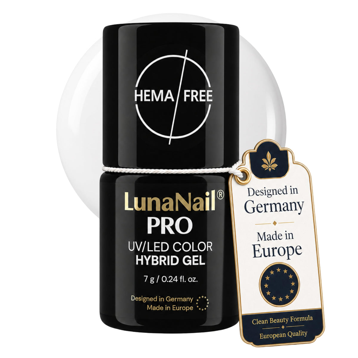 Gel Couleur: HEMA-Free & TPO-Free Gel Polish French White