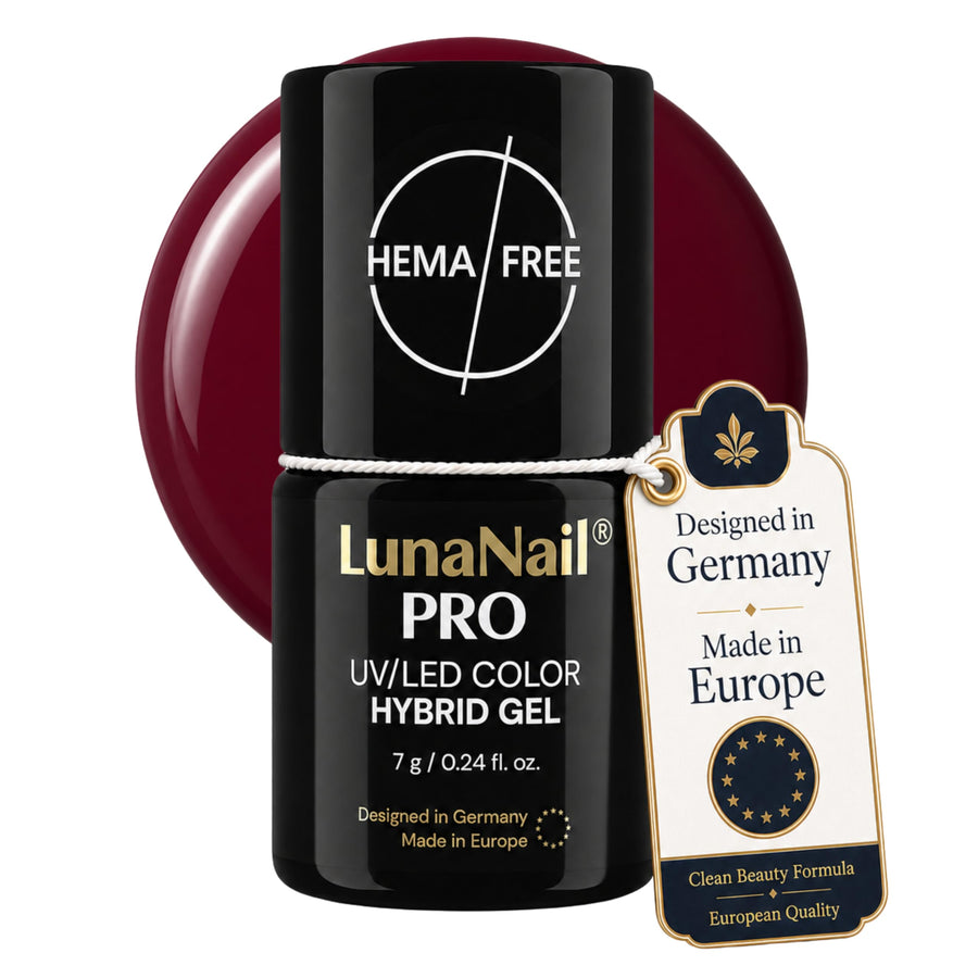LunaNail gel polish Paris Valentine Red