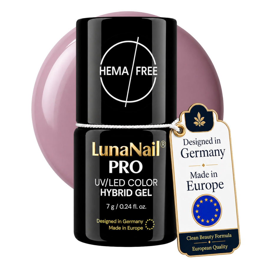 LunaNail gel polish Bruges Lilac