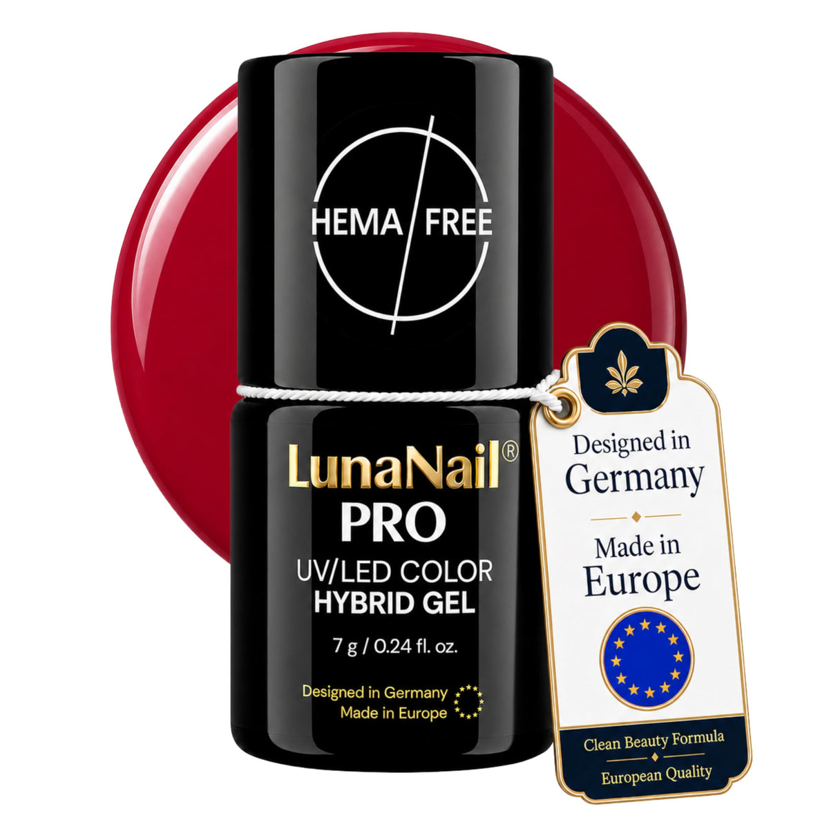 Gel Couleur: HEMA-Free & TPO-Free Gel Polish Venice Red