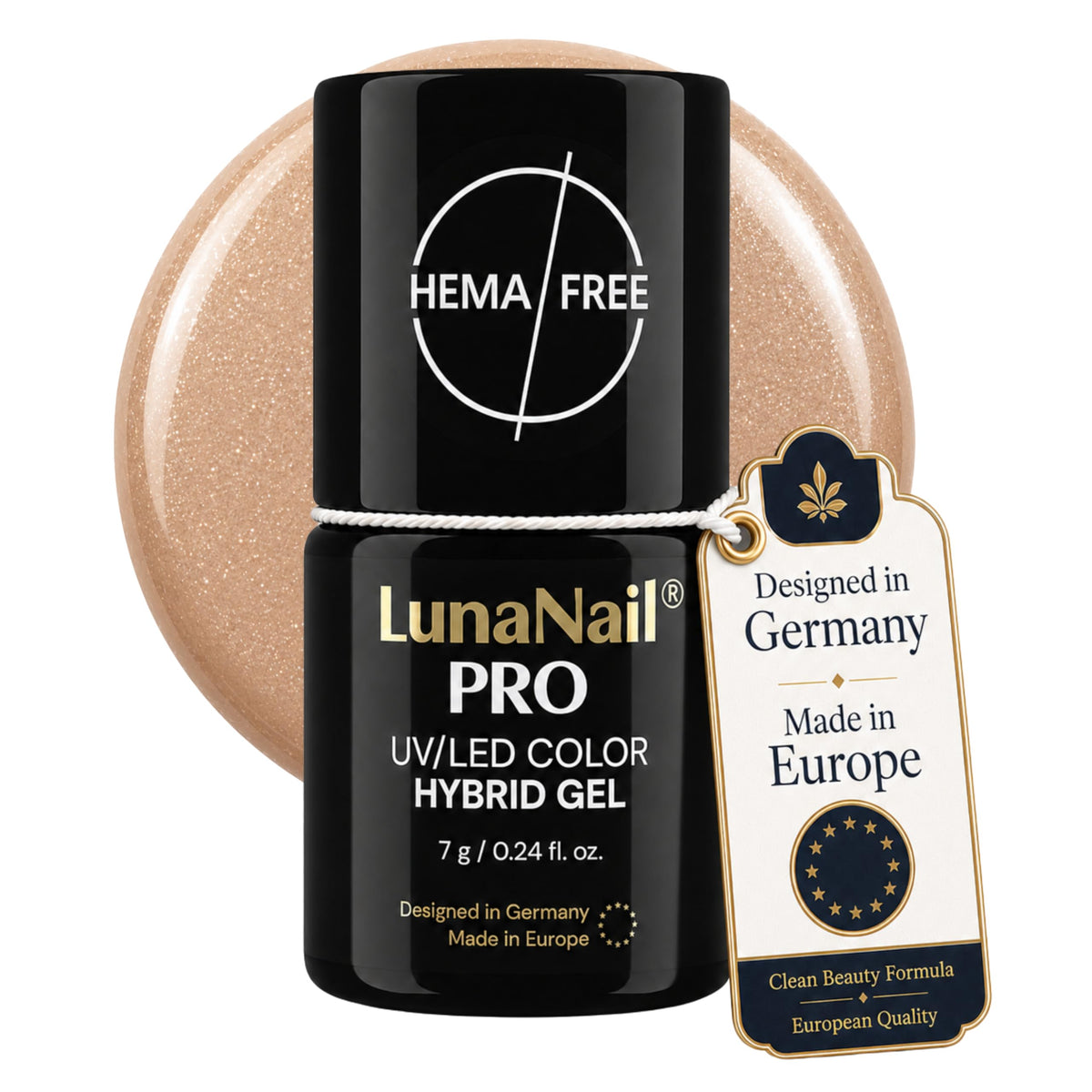 Gel Couleur: HEMA-Free & TPO-Free Gel Polish Rome Golden Bronze